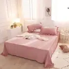 1.25KG Super Thicken Bed Sheet Flannel Winter Warm Flat Sheet Coverlet Bedding