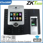 ZKTeco iClock880 TCP/IP Biometric Fingerprint Employee Time Attendance Machine