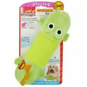 Petstages No Stuffing Plush Big Squeak Dog Toy Large, Gator