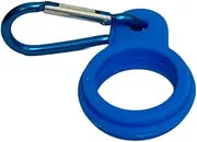 Carabiner Clip for The Solar Buddies Sunscreen Applicator Or Water Bottle (Bottle Or Solar Buddies not Included) (Blue)
