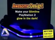 Vertical Stand Sony PS2 *NEW *RARE *NEON Carton-Fresh PlayStation 2 game console