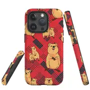 For iPhone 15 Pro Max Case, Shielding Cover, Quokkas