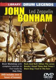 Lick Library DRUM LEGENDS Led Zeppelin's JOHN BONHAM Lessons Video DVD