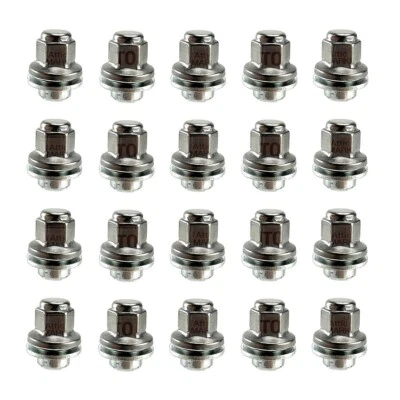 Allmakes Alloy Wheel Lug Nut Set x20 for Jaguar XJ XK XF XE F-Type X-Type S-Type (for: Jaguar)