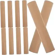 Alipis 10Pcs Cardboard Shipping Tubes with Caps Paper Mailers for Documents Artwork Posters and Cylindrical Items Secure Closure Space Saving Storage