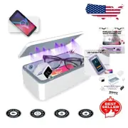 Advanced UV-C Light Sanitizer Box with Wireless Charging - Fast 3-Minute Clean