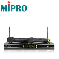 在飛比找PChome24h購物優惠-MIPRO OK-9D II UHF 雙頻道自動選訊無線麥克