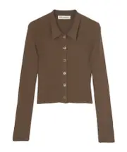Our Legacy Mazzy Button Front Cardigan 36,38,32 Brown