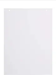 BoardsPlus Plain Flipchart Pad, A1 (58,5 x 81 cm), 60 gr/sqm Paper, 20 Sheets per pad