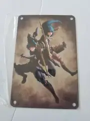 ZOBIE FIRE EMBLEM 3 HOUSES METAL DISPLATE PRINT 6 X 4 NIP