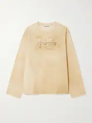 [Acne Studios] Acne Studios - Cotton-jersey T-shirt - Beige - small small Neutrals