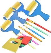 1 Set Paint Brush with Scraping Brushes and Markers for Creative Art Projects Color Blending and Unique Design Creation