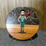 NBA名人堂老人陶瓷杯墊：LARRY BIRD 魔術強森 喬丹 賈霸 張伯倫 NOWITZKI 生日 交換 禮物