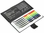 TSUBOSAN MA00600 Hardness Tester Checker File HRC40-HRC65 Set