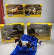 5 Breyer Collector Club Stablemate Horses Shiloh Kohana Darley Aiden & Raleigh!