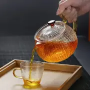3.54" Glass Tea Teapot Kettle Coffee Pots Teaware Set Infuser Pot Tea Set Decor