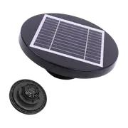 Solar Powered Roof Fan Ventilator Loft Vent for Boat RV Greenhouse Shed Caravan