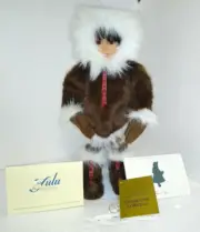 Tulu Doll Eskimo Girl Porcelain by Linda Mason Georgetown Collection 1992