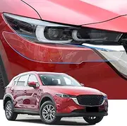 LUNQIN Car Headlight Protection Film for Mazda CX-5 2022 2023 2024 2025 CX5 Auto Accessories Lucency Vinyl Exterior Decoration Self Adhesive Sheet Sticker Cover Tint Tail Light