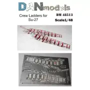 Dan Models 48513 Scale 1:48 Su-27 Crew Ladders - For Scale Model Kit