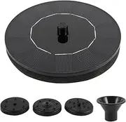 Pond Water Features Solar Fountain Pump Floating Solar Panel Bird Baths Water Fountain with 4 Nozzles For Garden Outdoor Water Decor Fountain Supplies