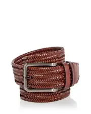Magnanni Astoria Woven Stretch Leather Belt