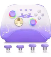 Mytrix Switch Pro Controller w/Charging Dock Wireless Controller for Nintendo Sw