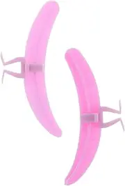 1 Pair Eyelash Tools Silicone Separator: Eyelash Isolation Pads Easy To Clean For Salon Home Lash Extensions Comfortable Application