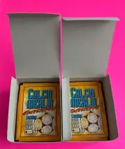 Merlin Calcio Extreme Mega Rare 80 Packs in Boxes Special Foil Edition Sticker
