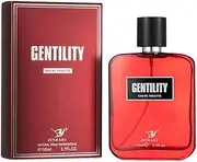 GENTILITY Perfume For Women, Eau De Toilette,3.4 Oz Eau De Toilette Spray, Perfume for men, The same perfume for men and women, 3 kinds of fragrance long-lasting and fresh, | Lasting Elegant, Suitable For Romantic Dates And Daily Life (Red/110ml)