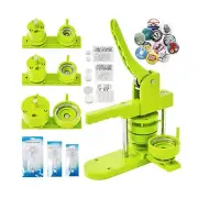 Button Maker Machine Multiple Sizes, 1''+1.25''+2.25'' Button Badge Maker Mac...