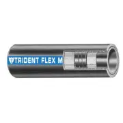 Trident Marine 1-1/4" x 50 Coil Flex Marine Wet Exhaust Water Hose - Black [100-