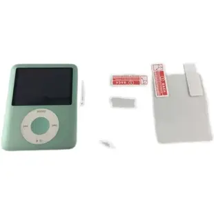 適用蘋果ipod nano3保護膜三代小胖子nano 3透明轉盤貼膜前后全身