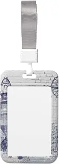 [OCELIO] Sail Boat Compass Id Card Protective Shell (Vertical Style) (Multiple Sides) Id Card Chest Plate Protective Shell