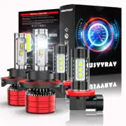 For Ford Flex 2009-2018 9008 H11 LED Headlight Hi/Low Beam+Fog Light 4 Bulbs (for: Ford)