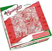 Red and White Peppermint Mini Canes 240 Count Box