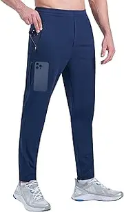 [EZRUN] Men's Joggers Stretch Athletic Workout Golf Pants Quick Dry Work Sweatpants Running Gym Hiking Track Pants