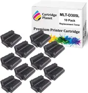 10-Pack Compatible Toner Cartridge for Samsung MLT-D305L MLTD305L SV049A (15,000 Pages) for Samsung ML3750ND