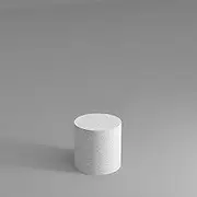 Round Display Pedestal Stand, White Round Display Stand, Portable Showing Plinth Pillar, Display Plinth Stands, Clothing Shop Platform Base Stand