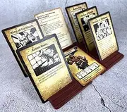 Feldherr HeroQuest 2021 Hero Dashboard - Game Aid for Sorting Cards & Character Management - Plastic, 3D Printed in Germany