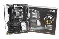 在飛比找Yahoo!奇摩拍賣優惠-華碩x99 deluxe主板2011-V3針支持i7 596