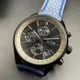 BOSS 伯斯男女通用錶 44mm 黑圓形精鋼錶殼 鐵灰三眼錶面款 HB1513563