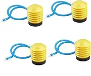 Outanaya 4Pcs Foot Pump for Inflatables Durable Bellows Air Pump for Yoga Balls Air Beds Balloons Portable Easy to Use Battery Foot Operated Design