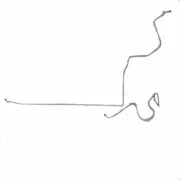Fuel Line Kit Fits Ford Thunderbird 1966 2 Piece 3/8-SGL6601SS (for: Ford)