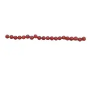 Carnelian Agate Luscious! Faceted Natural Beads | 3mm | 20 Beads |