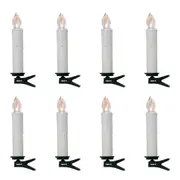Set of 8 LED Wireless Candle with Remote