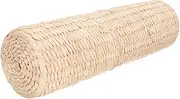GAROZATION Handmade Rattan Woven Pillow Breathable Cervical Support Pillow for Summer Naps Promotes Posture Alleviates Neck and Back for Sweat Steam Rooms and Relaxation