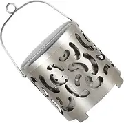 Camping Heater Portable Warm Stoves Outdoor Mini Warming Stove Stainless Steel for Camping