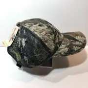 NWT Flexfit Mossy Oak NO LOGO Classic Camouflage Fitted Cap Camo Adjustable Hat