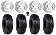 Method 412 Beadlock 15" Wheels Raw 30" Intersect Tires Polaris Ranger XP 9/1K
